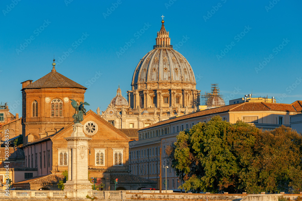 Rome. Saint Peter's Cathedral.