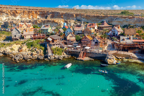 Malta. Village Popeye. photo