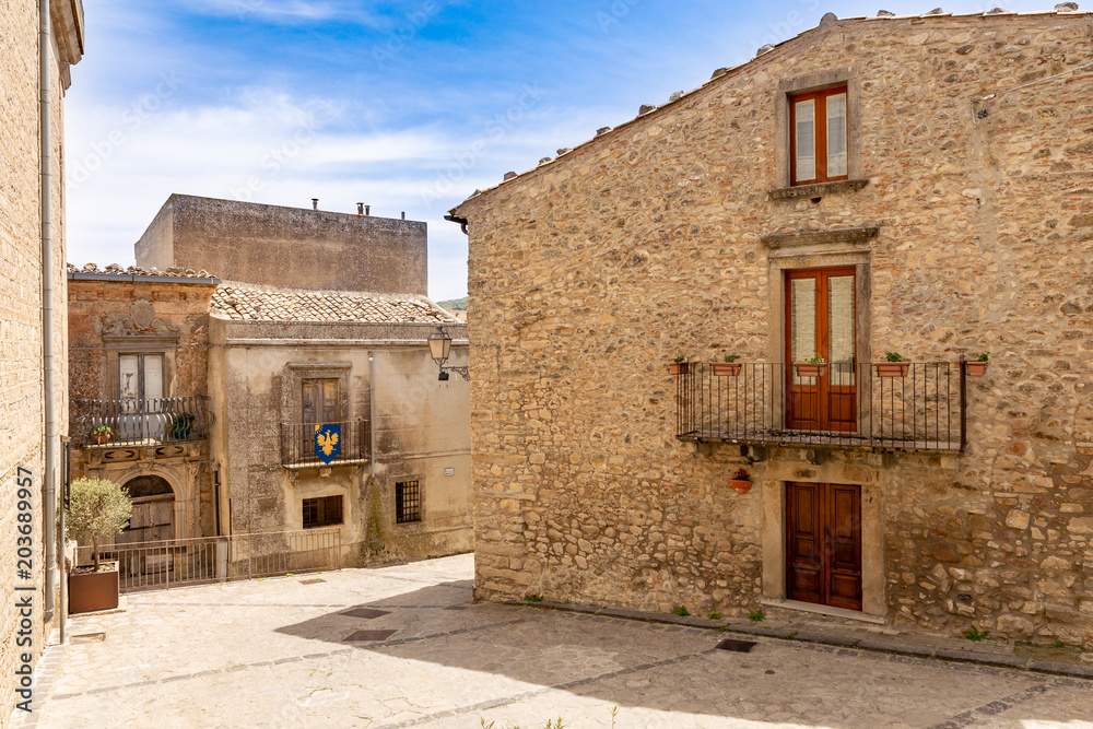 Fototapeta premium Sicilian medieval village
