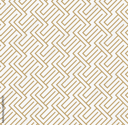 geometric seamless pattern with line, modern minimalist style pa