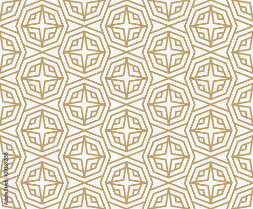 geometric seamless pattern with line, modern minimalist style pa