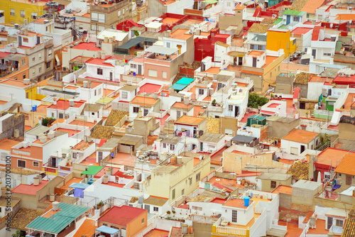 Colorful roofs of Spain © zouzoubaby13
