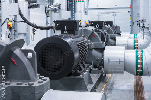 Pumps in the power plant