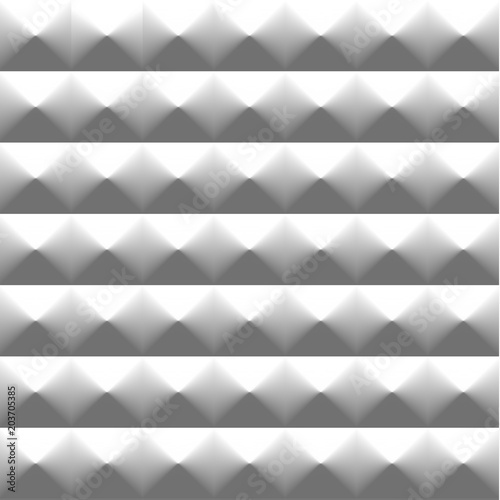 Fototapeta Seamless abstract 3d texture - vector background