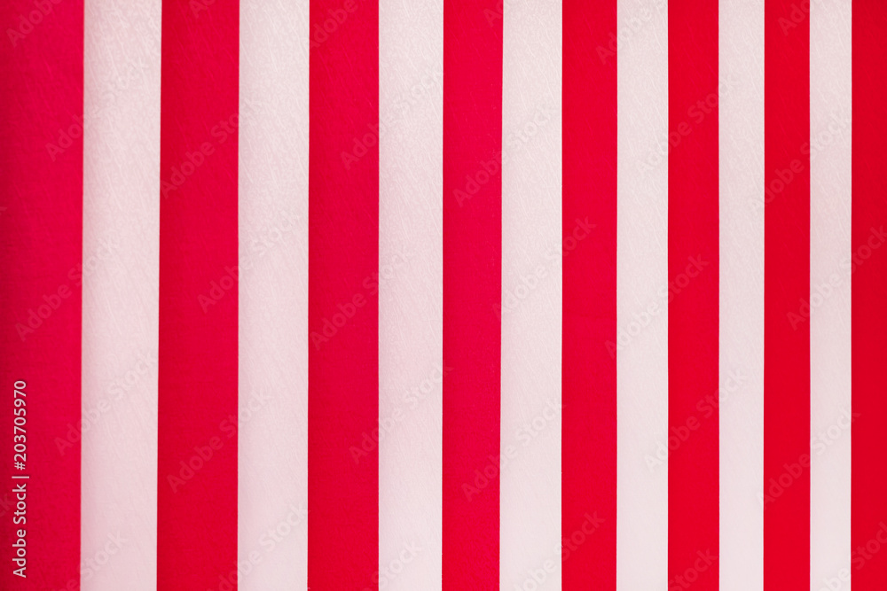 Texture of white and red stripes. Vertical blinds on window_ Texture of white and red stripes. Vertical blinds on window_