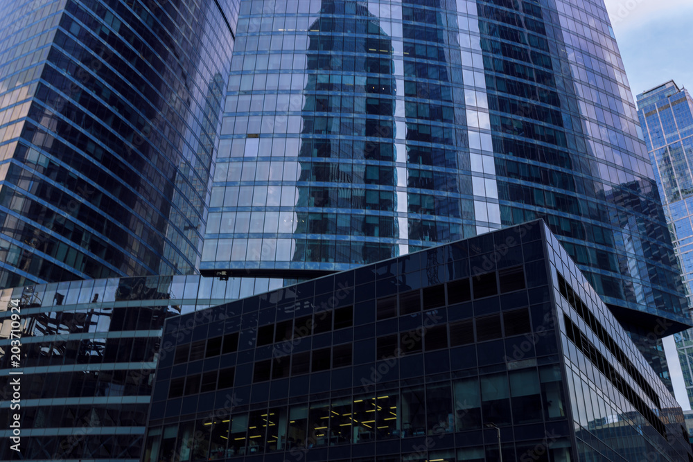 Moscow City modern urban architecture. Russia Moscow City modern urban architecture. Russia
