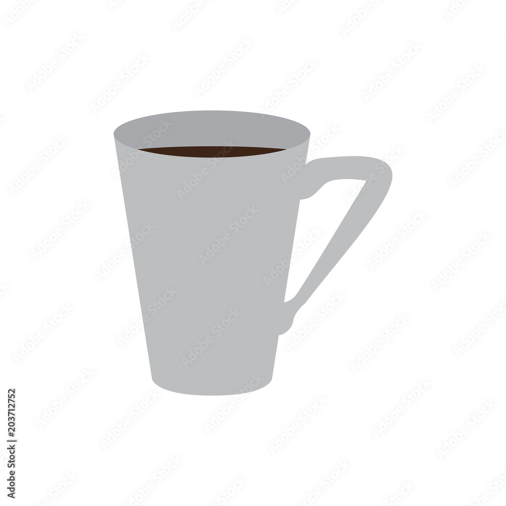 Isolated coffee mug icon Isolated coffee mug icon