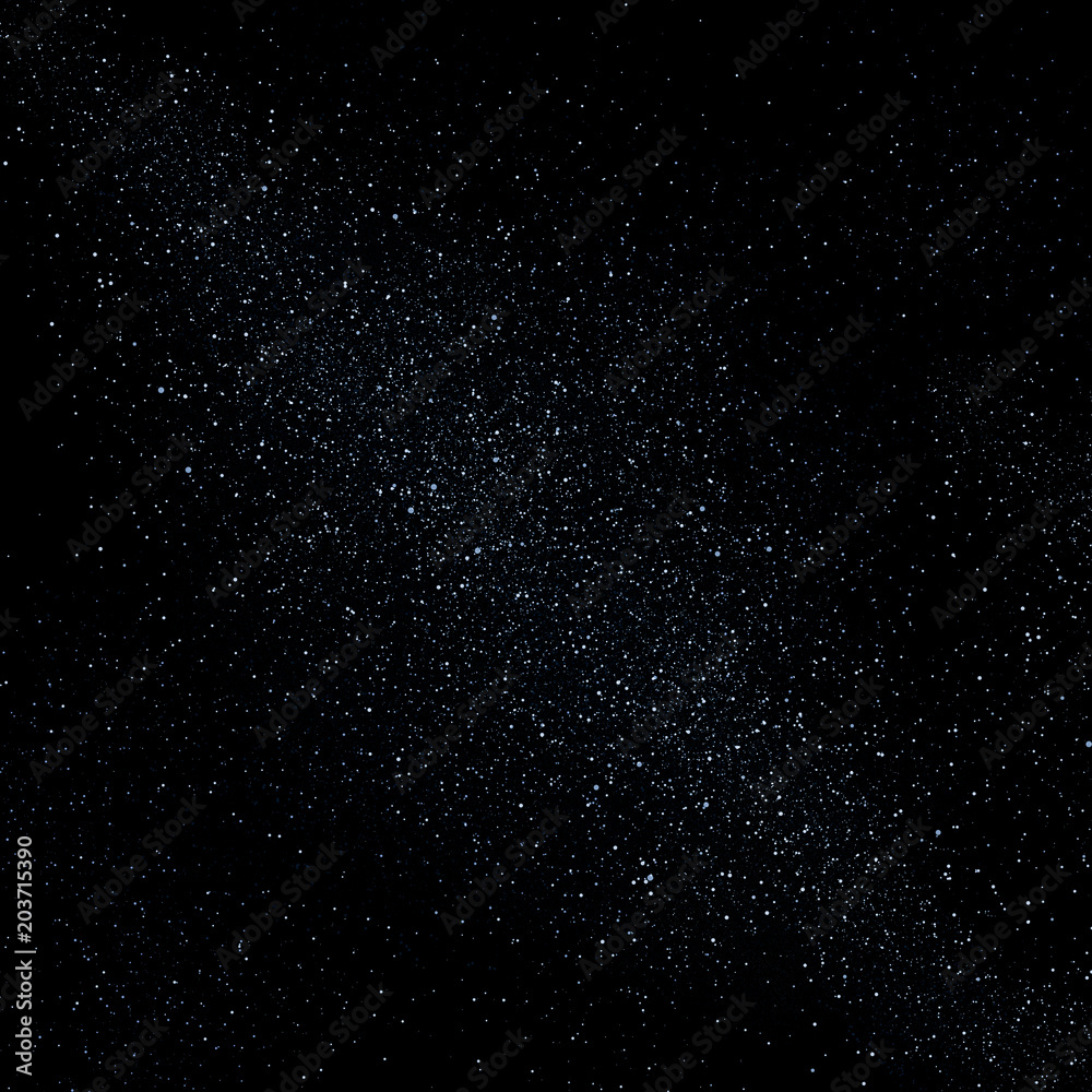 Fototapeta premium Star Field Cosmic View. Cosmic view with far star clusters. Up to 5000x5000 resolution.