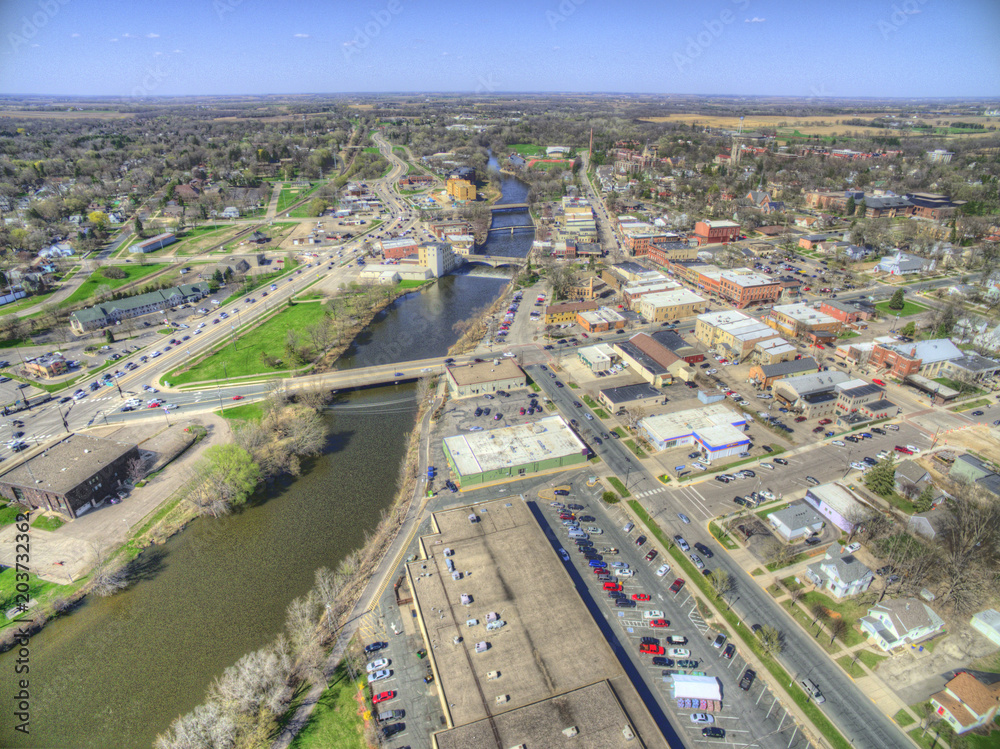 Fototapeta premium Northfield is a City in Minnesota near the Twin Cities metro area