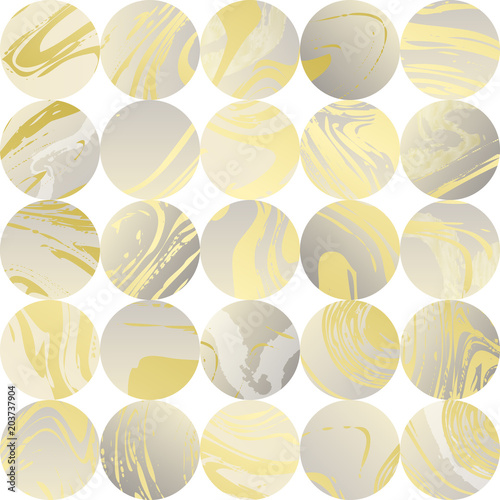 Seamless pattern, ink marbl...