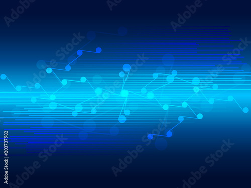 Vector design technology, Network,medical, business background.