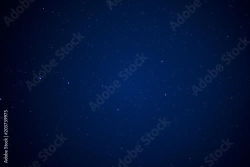 stars against a blue sky. Big Dipper