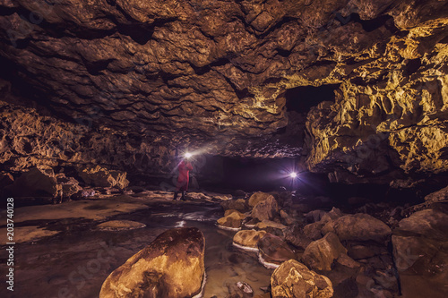 Breathtaking Mawmluh Cave in Cherrapunji, Meghalaya, India