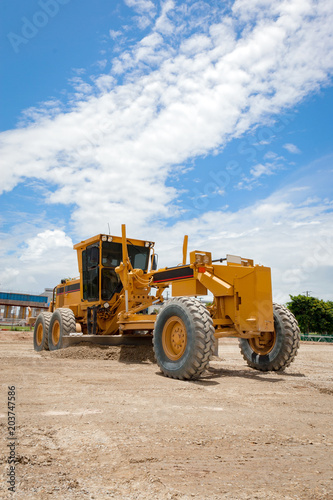 Motor Grader Civil Construction