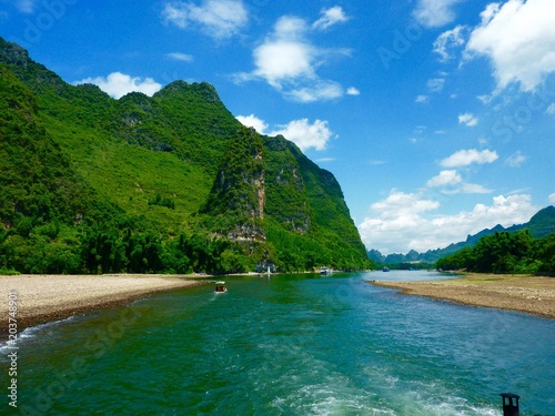 桂林の漓江下り＠中国