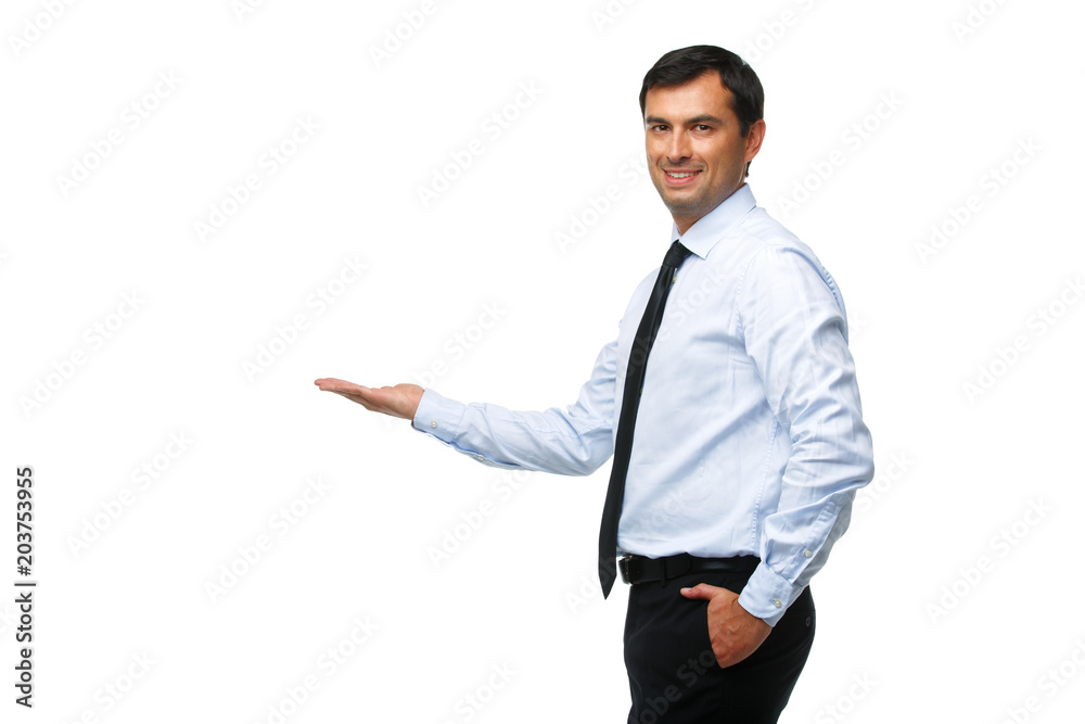 businessman isolated on white background businessman isolated on white background