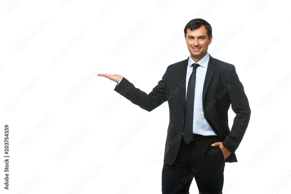 businessman isolated on white background businessman isolated on white background