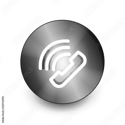 Phone support call center button