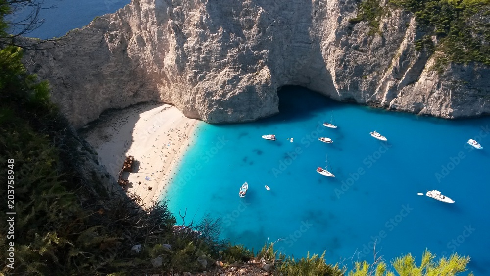 Fototapeta premium Shipwreck Zakynthos