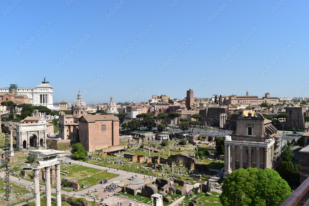 Forum Romain panoramique 