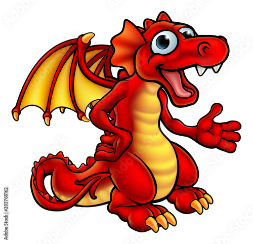 Cartoon Dragon