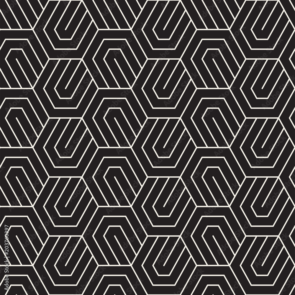 Vector seamless pattern. Modern stylish abstract texture. Repeating tiles Vector seamless pattern. Modern stylish abstract texture. Repeating tiles