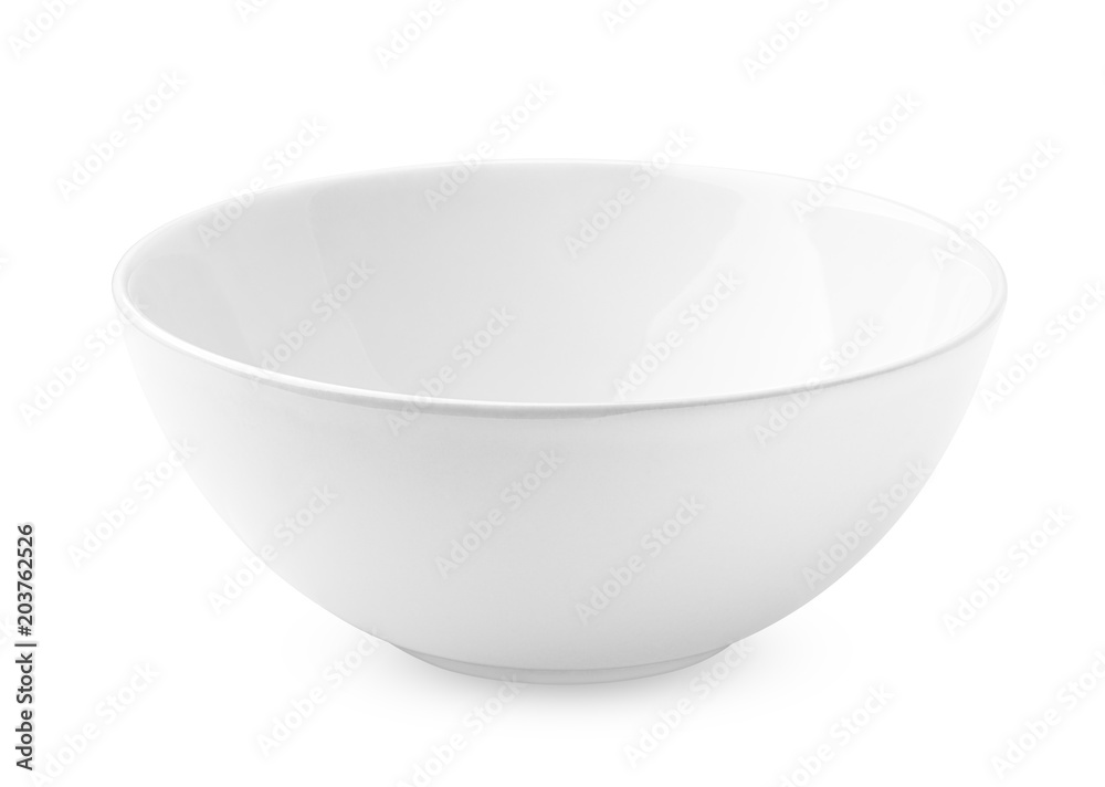 bowl empty, isolated on white background, clipping path, full depth of field bowl empty, isolated on white background, clipping path, full depth of field