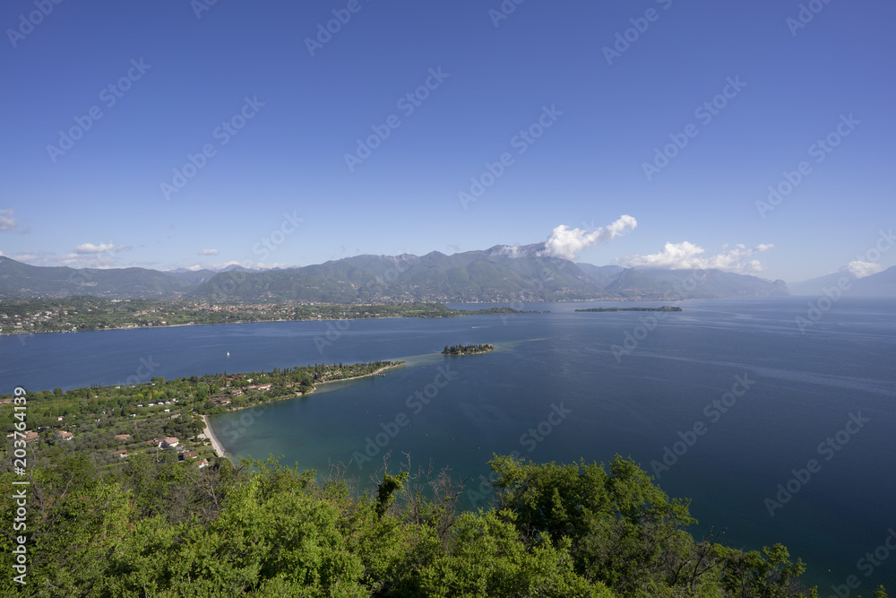 Aussicht Rocca di Manerba Aussicht Rocca di Manerba