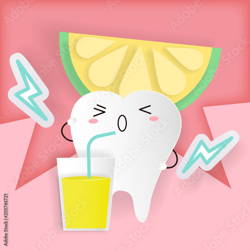 tooth with sensitive problem