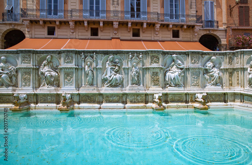 The architectures and the art of Siena