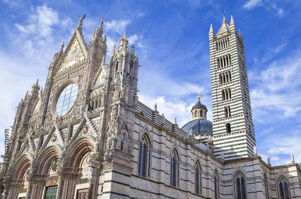 The architectures and the art of Siena