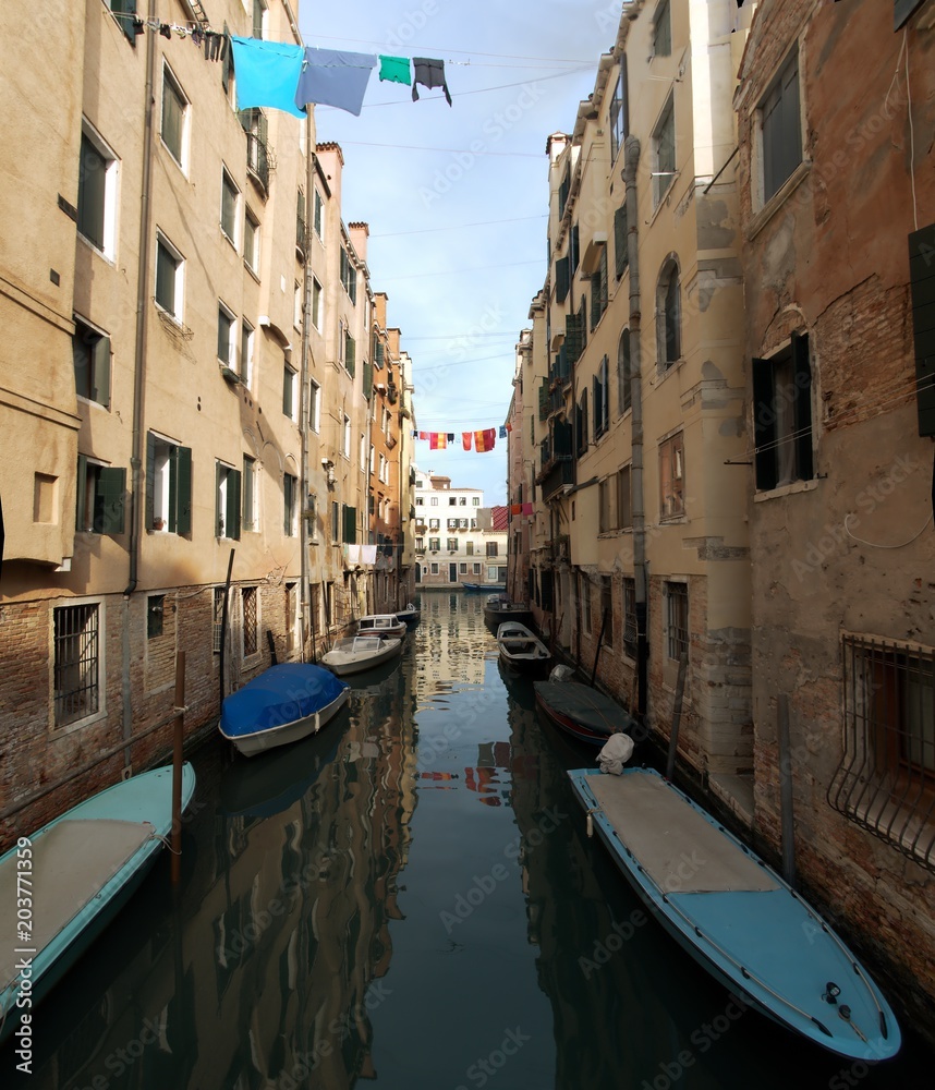 Venice Street on Washing Day