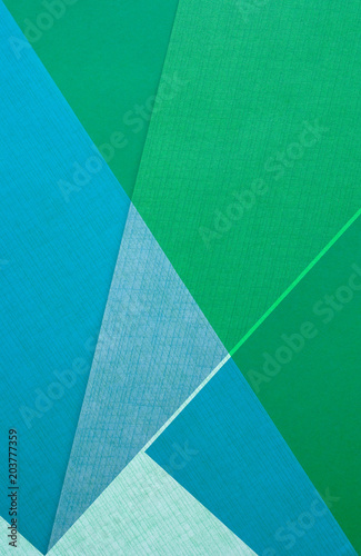 blue and green color paper design - textured background