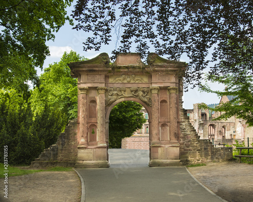 Wallpaper Mural Elisabethentor at Heidelberg Castle_Heidelberg, Baden Wuerttemberg, Germany. Torontodigital.ca
