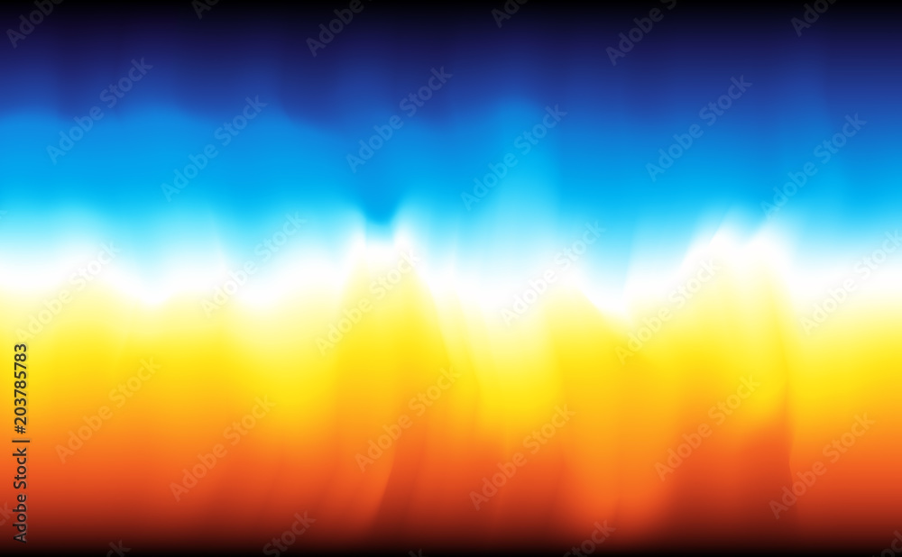 Modern abstract background fire and water