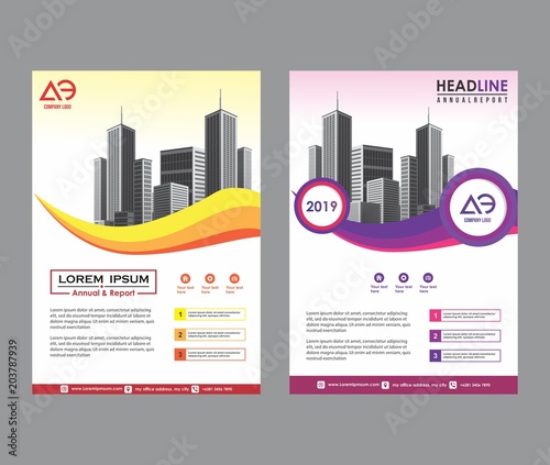 cover, layout, brochure, magazine, catalog for annual report 