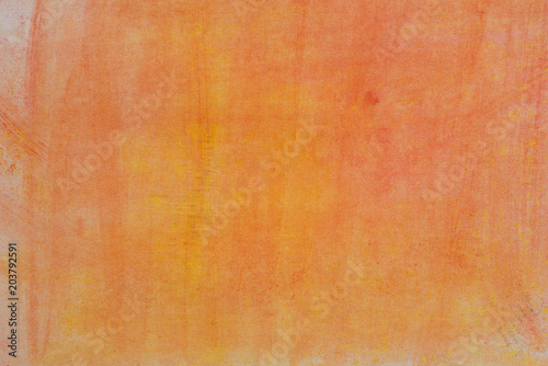 art orange pastel crayon background texture