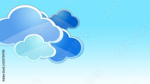 weather, cloud with rain