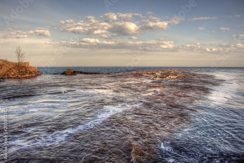 Temperance River is a State Park on the North Shore of Lake Superior in Minnesota photo