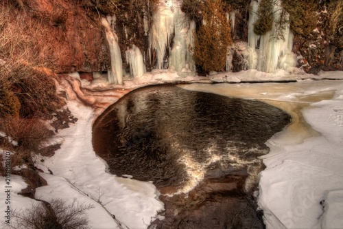 Temperance River is a State Park on the North Shore of Lake Superior in Minnesota photo