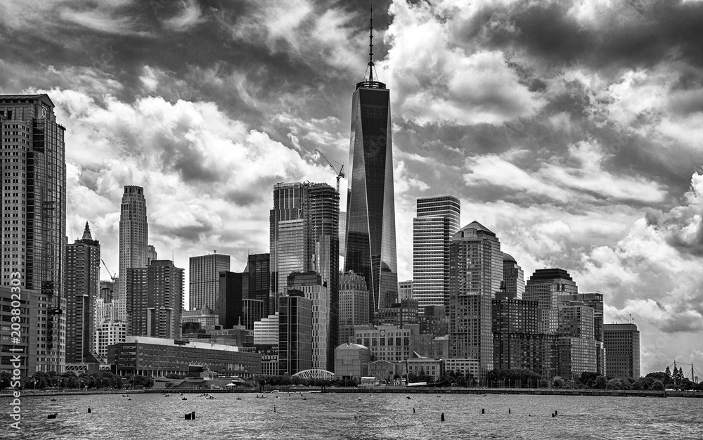 Fototapeta premium View of Manhattan, New York City