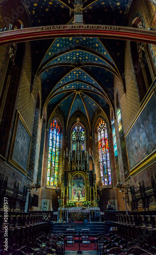 L'église Saint-François-d'Assise de Cracovie © Gerald Villena