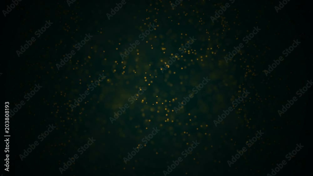Gold Particles. Natural Floating Organic Particles On beatiful relaxing Background. Glittering Particles With Bokeh. Slow motion. Gold Particles. Natural Floating Organic Particles On beatiful relaxing Background. Glittering Particles With Bokeh. Slow motion.