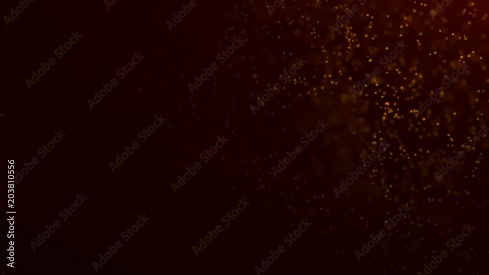 Gold Particles. Natural Floating Organic Particles On beatiful relaxing Background. Glittering Particles With Bokeh. Slow motion. Gold Particles. Natural Floating Organic Particles On beatiful relaxing Background. Glittering Particles With Bokeh. Slow motion.