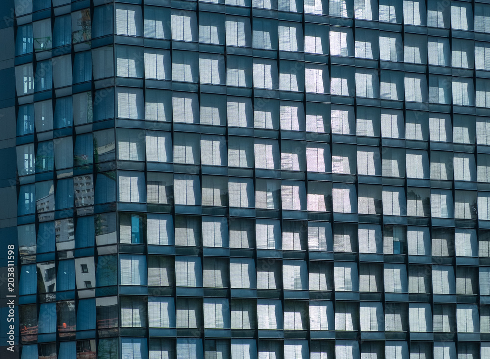 Obraz premium office building facade - modern architecture