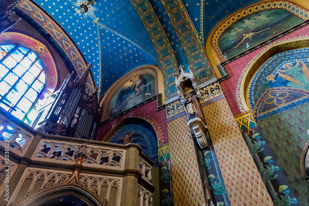 L'église SaintFrançoisd'Assise de Cracovie Stock Photo Adobe Stock