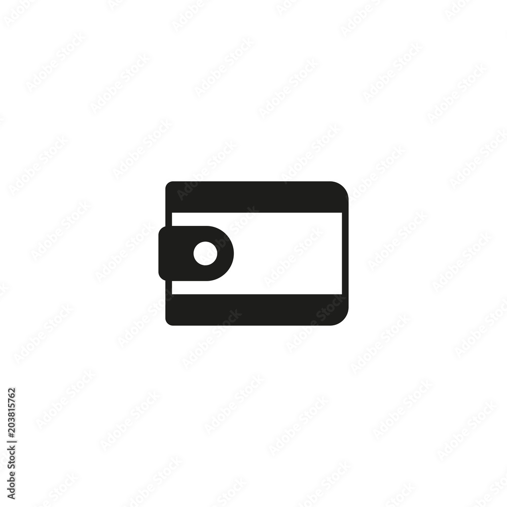 wallet icon. sign design wallet icon. sign design
