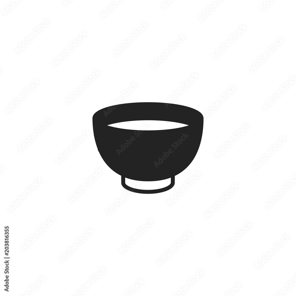 bowl icon. sign design bowl icon. sign design