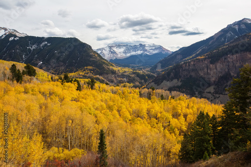 Amazing landscapes of San Juan national forest in Colorado, USA © Maygutyak