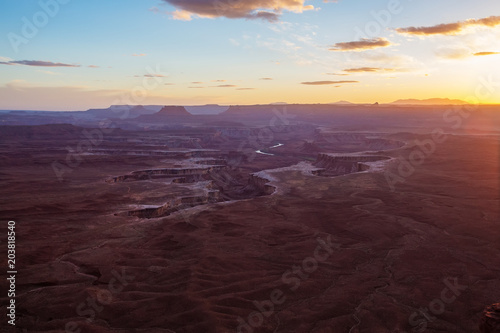 Spectacular landscapes of Canyonlands National park in Utah, USA